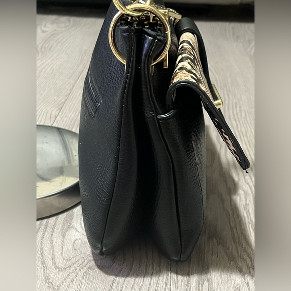 Enzo Angiolini Women Snake Print Satchel Bag, Neutral Snake - Picture 6 of 16